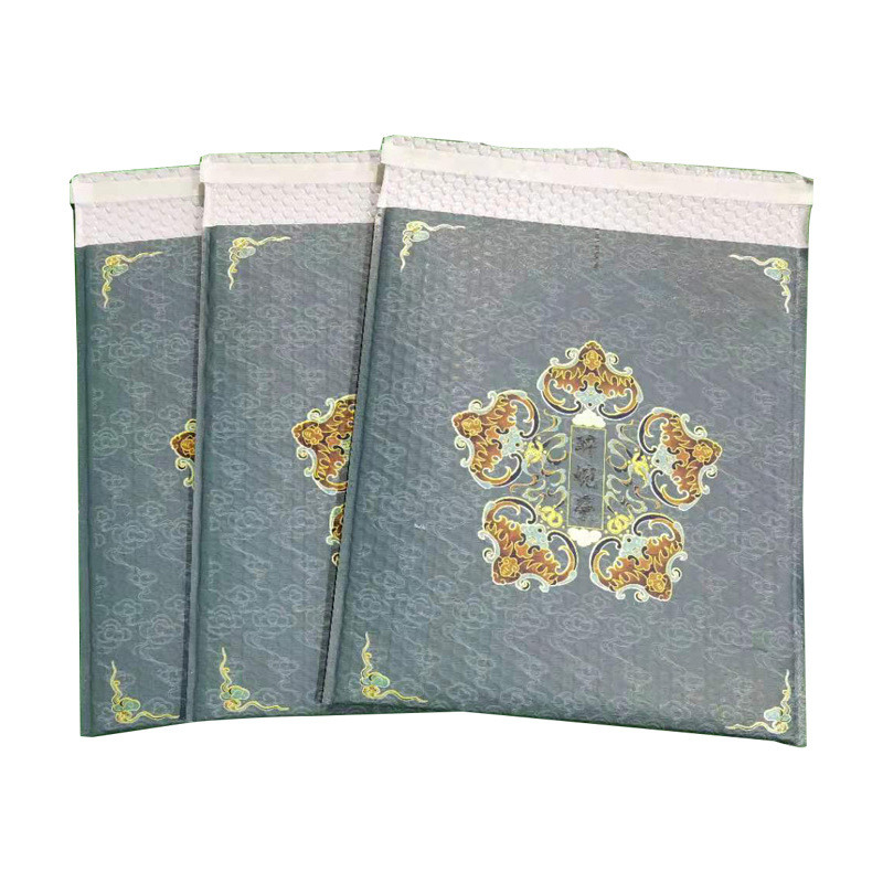 Tamper Proof Custom Bubble Poly Mailers With Silk Screen Printing Superior Shock Absorption