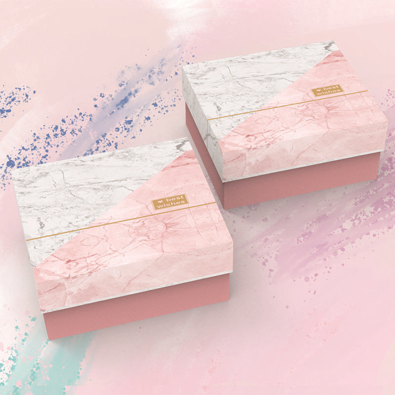 Customizable Printing Hard Rigid Cardboard Luxury Reusable Color Box For Packing