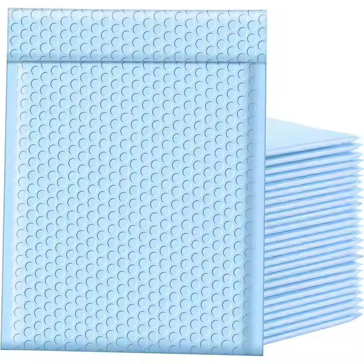 100 Bags Per Pack Other Materials Bubble Bags with Gravure Printing and Custom Design